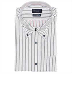 【超形態安定・大きいサイズ】 ボットーニ 半袖 形態安定 ワイシャツ 綿100%