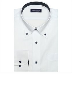 【大きいサイズ】 ボタンダウン 長袖 形態安定 ワイシャツ