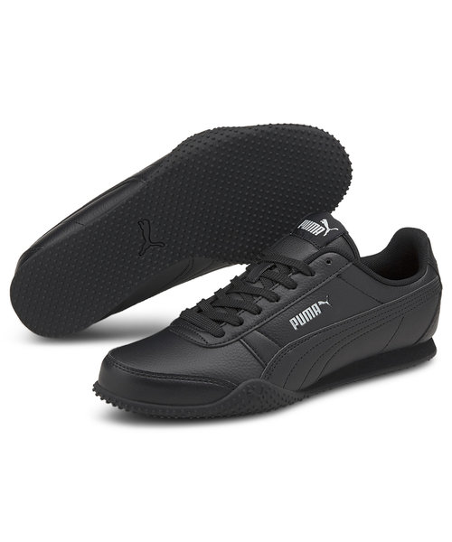 代引不可˚ PUMA BLACK LABEL レザーハイカットレースアップスニーカー 靴