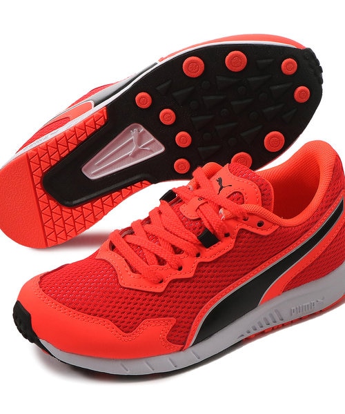 キッズ プーマ スピードモンスター Pl スニーカー 17 24cm Puma プーマ の通販 Mall