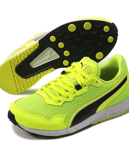 キッズ プーマ スピードモンスター Pl スニーカー 17 24cm Puma プーマ の通販 Mall