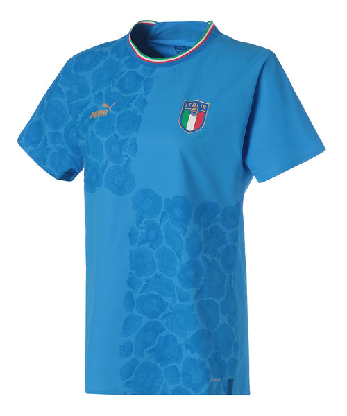 ウィメンズ FIGC イタリア LIBERTY ホーム 半袖 オーセンティックシャツ