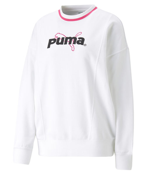 ウィメンズ PUMA TEAM モックネック スウェットシャツ | PUMA（プーマ