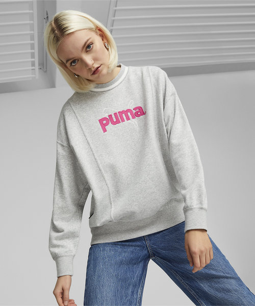 ウィメンズ PUMA TEAM モックネック スウェットシャツ | PUMA（プーマ