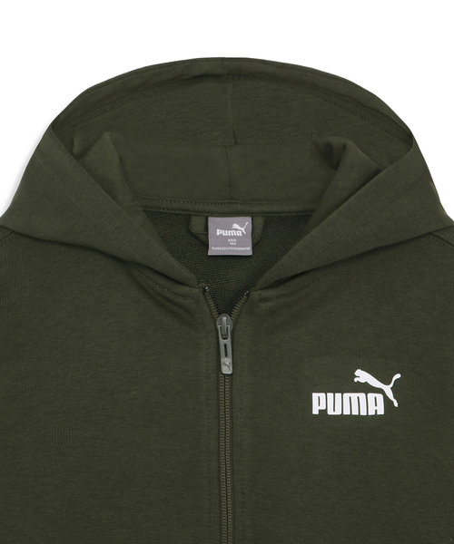 キッズ ボーイズ PUMA POWER カラーブロック フーデッド ジャケット