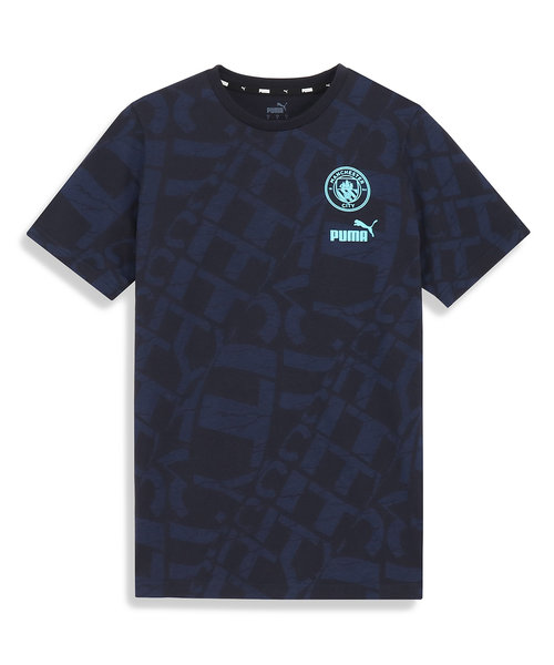 メンズ マンチェスター シティFC FTBLCORE AOP Tシャツ | PUMA