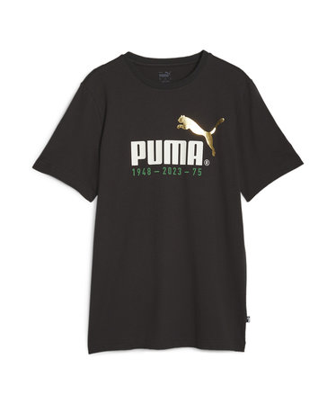プーマ（PUMA）半袖Tシャツ メンズ RUN FAVORITE AOP 524549 01 BLK
