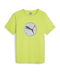 キッズ ボーイズ アクティブ スポーツ ポリ グラフィック 半袖 Tシャツ 120-160cm