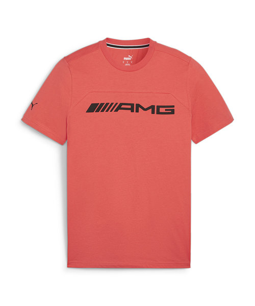 メンズ メルセデス AMG ロゴ 半袖 Tシャツ