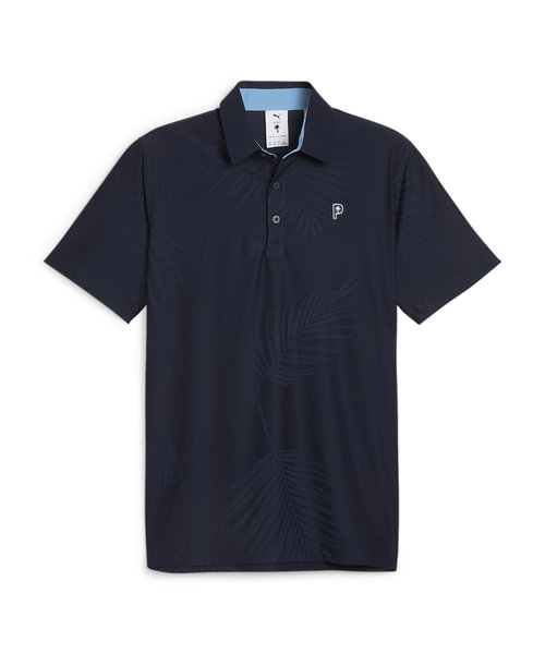 メンズ ゴルフ PUMA x PTC ジャカード 半袖 ポロシャツ | PUMA（プーマ