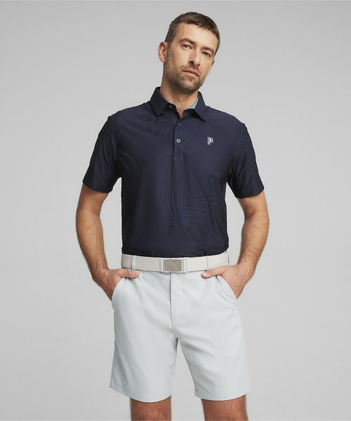 メンズ ゴルフ PUMA x PTC ジャカード 半袖 ポロシャツ | PUMA（プーマ）の通販 - u0026mall