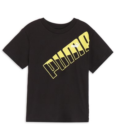 キッズ ボーイズ プーマ パワー グラフィック 半袖 Tシャツ 120-160cm 