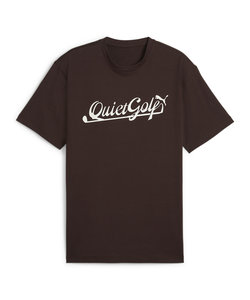 メンズ ゴルフ PUMA x QGC スクリプト グラフィック 半袖 Tシャツ