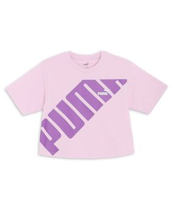 ウィメンズ プーマ パワー MX SS クロップド 半袖 Tシャツ
