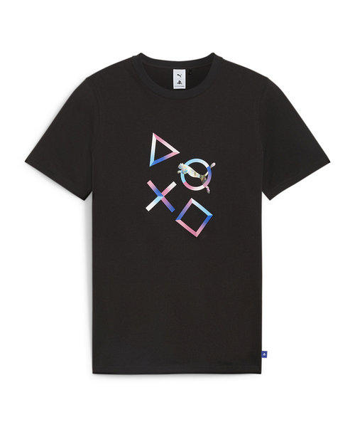 メンズ PUMA x PlayStation グラフィック 半袖 Tシャツ