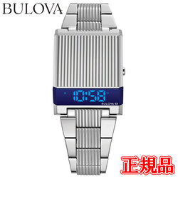 正規品 BULOVA ブローバ Archives Series Computron コンピュートロン LEDデジタルクォーツ メンズ腕時計 96C139