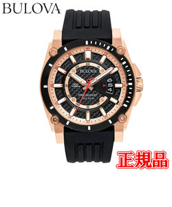 正規品 BULOVA ブローバ Precisionist プレシジョニスト クォーツ メンズ腕時計 98B152