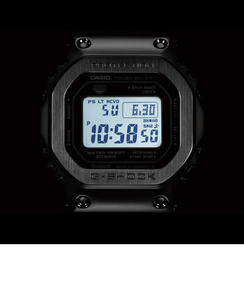 国内正規品 CASIO カシオ G-SHOCK Gショック フルメタル タフソーラー ソーラー充電システム メンズ腕時計 GMW-B5000D-1JF  | TIME'S GEAR（タイムズギア）の通販 - mall