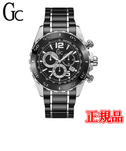 正規品 Gc ジーシー クロノグラフ クォーツ メンズ腕時計 Y02015G2MF