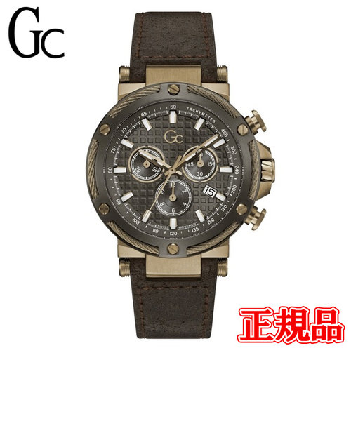 正規品 Gc ジーシー クロノグラフ クォーツ メンズ腕時計 Y54008G5MF