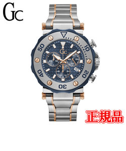 正規品 Gc ジーシー クロノグラフ クォーツ メンズ腕時計 Y63001G7MF