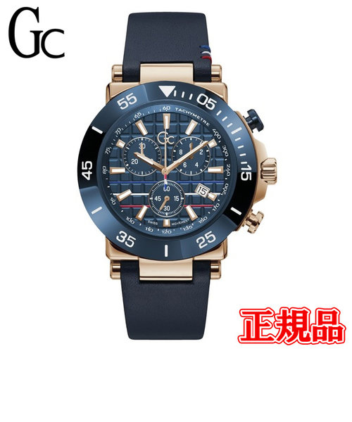 正規品 Gc ジーシー クロノグラフ クォーツ メンズ腕時計 Y70006G7MF