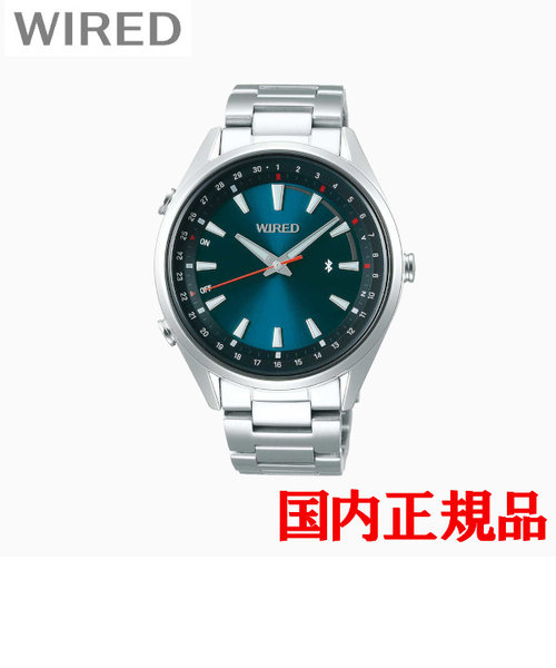 正規品  SEIKO  WIRED TOKYO SORA TIME CONNECT セイコー ワイアード トーキョー ソラ タイムコネクト クオーツ メンズ腕時計 AGAB410