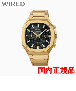 正規品  SEIKO  WIRED REFLECTION OCTAGON セイコー ワイアード リフレクション オクタゴン ソーラー メンズ腕時計 AGAT446