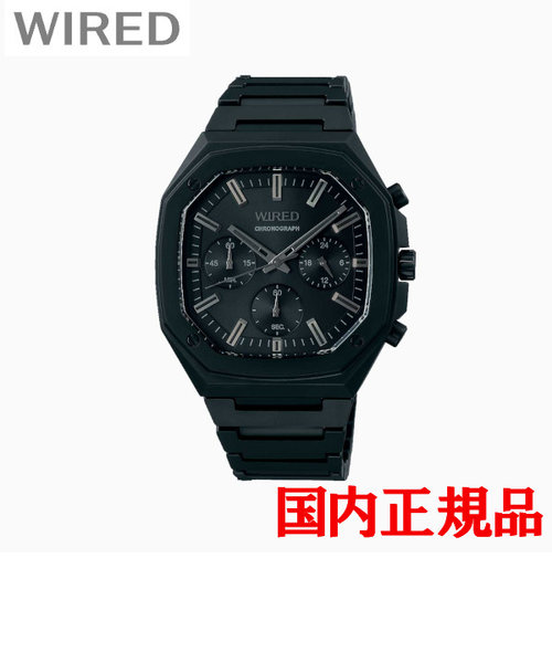 正規品  SEIKO  WIRED REFLECTION OCTAGON セイコー ワイアード リフレクション オクタゴン ソーラー メンズ腕時計 AGAT447