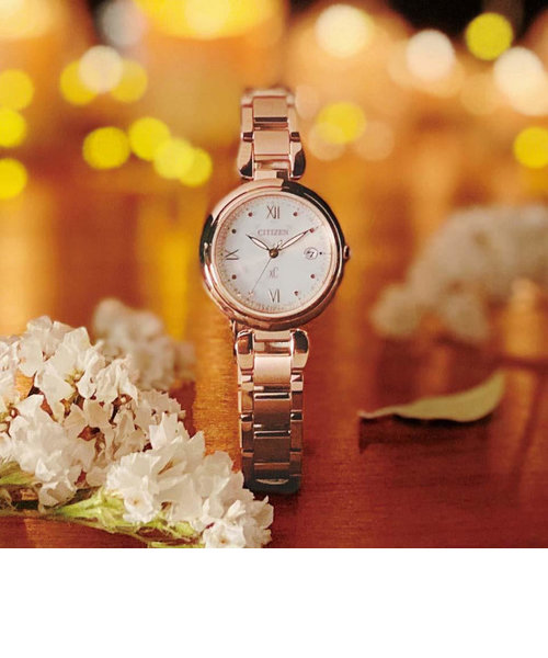 （2/4.23:59まで）CITIZEN xC mizuコレクション腕時計文字盤の色ピンク系