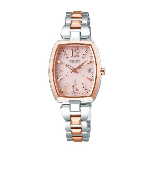 177 SEIKO LUKIA ルキア時計 レディース腕時計 ピンク シルバー - 腕時計