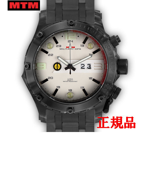 MTM エムティーエム Vulture Black Tan-S Dial メンズ腕時計 クォーツ VUL-TBK-TAN1-MBTI