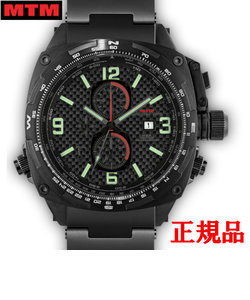 MTM エムティーエム Cobra Black - Carbon Lumi Dial メンズ腕時計 クォーツ COB-TB7-CBLM-MBTI