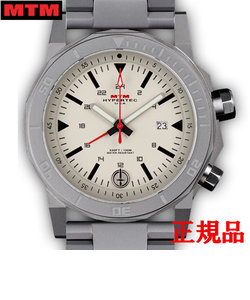 MTM エムティーエム H-61 Grey-Tan Dial メンズ腕時計 クォーツ H61-SGR-TAN1-MBSS