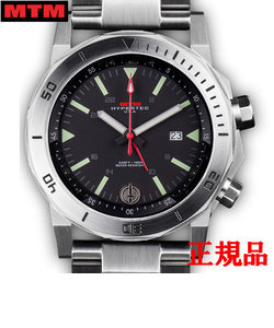 MTM エムティーエム H-61 Silver-Lumi Dial メンズ腕時計 クォーツ H61-SSL-LUMI-MBSS