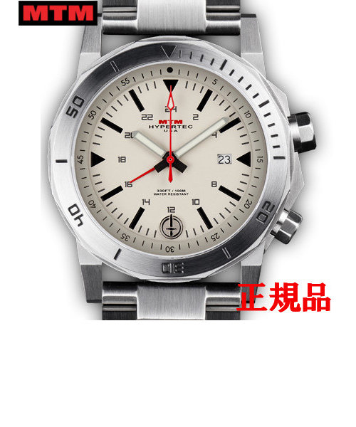 MTM エムティーエム H-61 Silver-Tan Dial メンズ腕時計 クォーツ H61-SSL-TAN1-MBSS