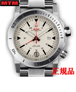 MTM エムティーエム H-61 Silver-Tan Dial メンズ腕時計 クォーツ H61-SSL-TAN1-MBSS