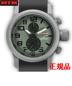 MTM エムティーエム HYPERTEC CHRONO 2A Grey Grey Dial - Grey Rubber II メンズ腕時計 クォーツ HC2-SG4-GREY-GR2S-A