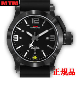 MTM エムティーエム HYPERTEC 44 BLACK - GREY-WHITE DIAL - BLACK RUBBER I メンズ腕時計 クォーツ HYP-SB4-GRWH-BR1B-A