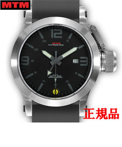 MTM エムティーエム HYPERTEC 44 SILVER - GREY DIAL - GREY RUBBER II メンズ腕時計 クォーツ HYP-SS4-GREY-GR2S-A