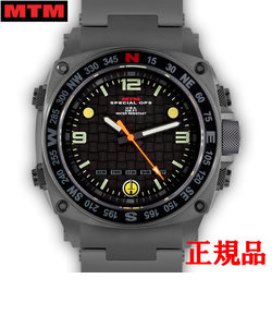 MTM エムティーエム Silencer Grey メンズ腕時計 クォーツ SIL-SGR-BLCK-MBSS