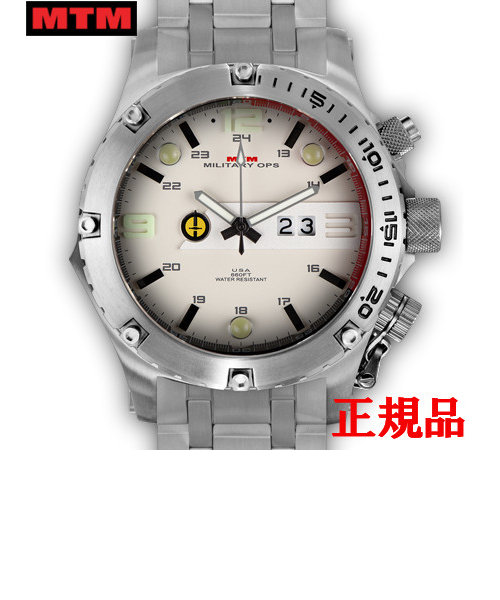 MTM エムティーエム Vulture Silver Tan-S Dial メンズ腕時計 クォーツ VUL-TSL-TAN1-MBTI