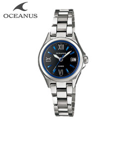国内正規品 CASIO カシオ OCEANUS オシアナス 3 hands model タフソーラー レディース腕時計 OCW-70J-1AJF