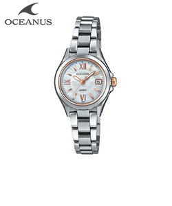 国内正規品 CASIO カシオ OCEANUS オシアナス 3 hands model タフソーラー レディース腕時計 OCW-70PJ-7A2JF