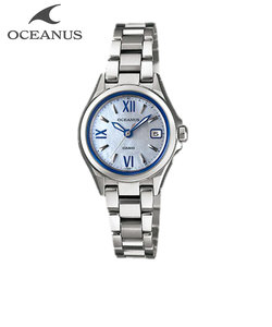 国内正規品 CASIO カシオ OCEANUS オシアナス 3 hands model タフソーラー レディース腕時計 OCW-70PJ-7AJF