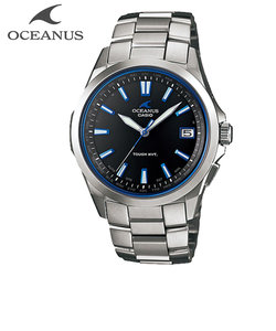 国内正規品 CASIO カシオ OCEANUS オシアナス 3 hands model タフソーラー メンズ腕時計 OCW-S100-1AJF