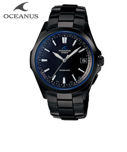 国内正規品 CASIO カシオ OCEANUS オシアナス 3 hands model タフソーラー メンズ腕時計 OCW-S100B-1AJF