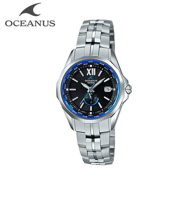 お買い得CASIO OCEANUS カシオ オシアナス OCW-70PJ-7AJF タフソーラー レディース腕時計 デイト チタン シェル文字盤 電波ソーラー 店舗受取可 OCEANUS