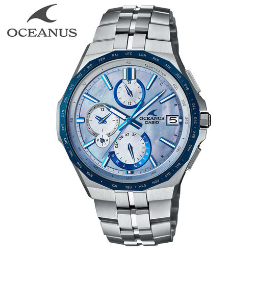 時計【送料込み】CASIO 腕時計 OCEANUS マンタ タフソーラー 電波時計