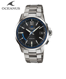 国内正規品 CASIO カシオ OCEANUS オシアナス 3 hands model タフソーラー メンズ腕時計 OCW-T150-1AJF